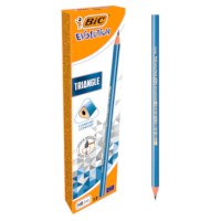 Schrijfpotloden | Bic Ecolution | Triple Dun | HB |12 Stuk