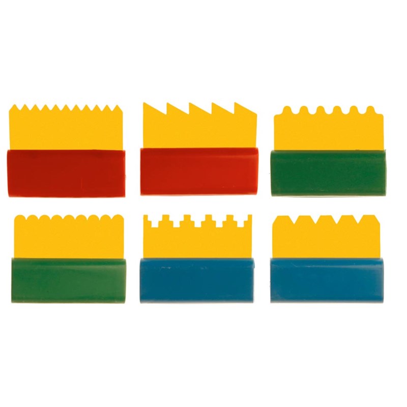 Verfkrabber | Set 6 Motieven