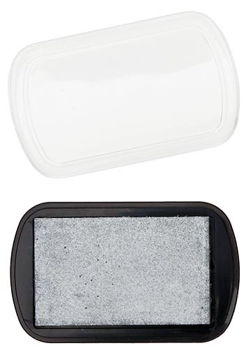 Stempelkussen | Zilver | 7,5 x 5 cm