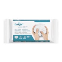 Zelfdrogende klei | Darwi classic | Wit | 1000 gram