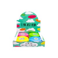 Frisbee mini | Fluo kleuren | 24 stuks