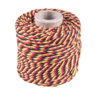 Touw | Driekleurig | 50G | Rol