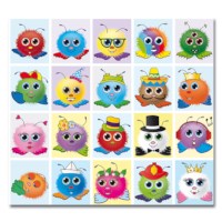 Beloningsstickertjes | Pluizenbolletjes | Serie 36