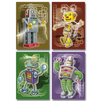 Mini posters | Robotdans | Serie 11065
