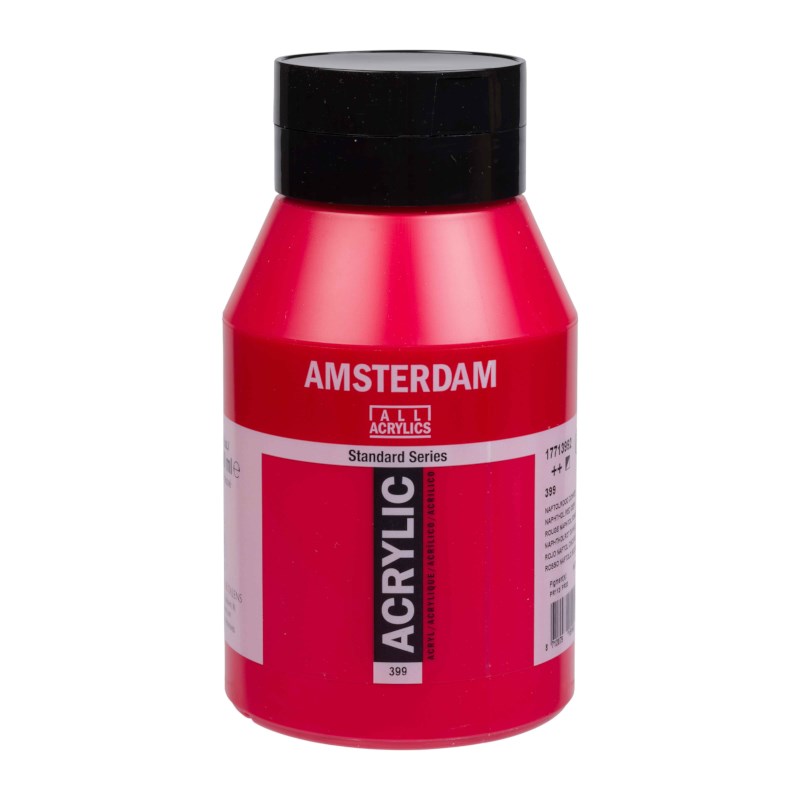 Acrylverf | Amsterdam standard | Naftolrood donker 399 |  1000 ml 