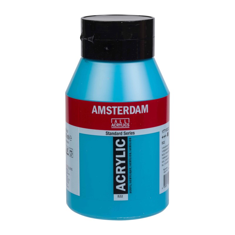 Acrylverf | Amsterdam standard | Turkooisblauw 522 | 1000 ml 