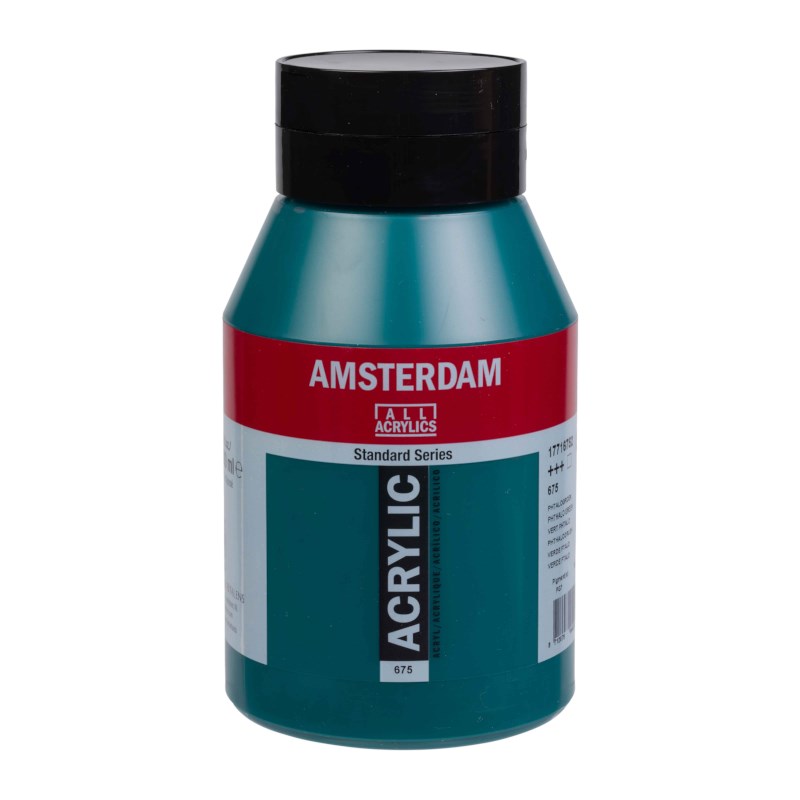 Acrylverf | Amsterdam standard | Phtalogroen 675 | 1000 ml 