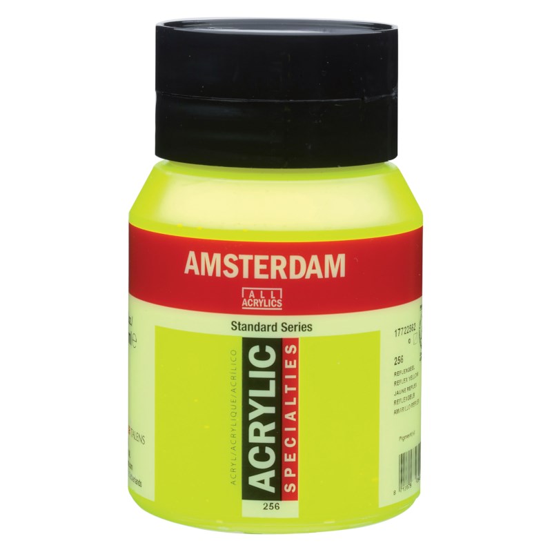 Acrylverf | Amsterdam standard | Reflexgeel 256 | 500 ml