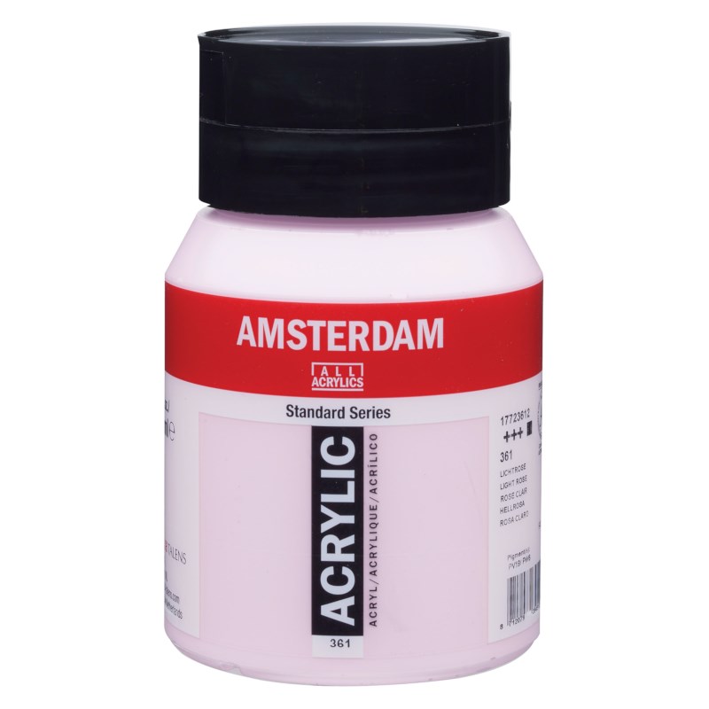 Acrylverf | Amsterdam standard | Lichtroze 361 | 500 ml