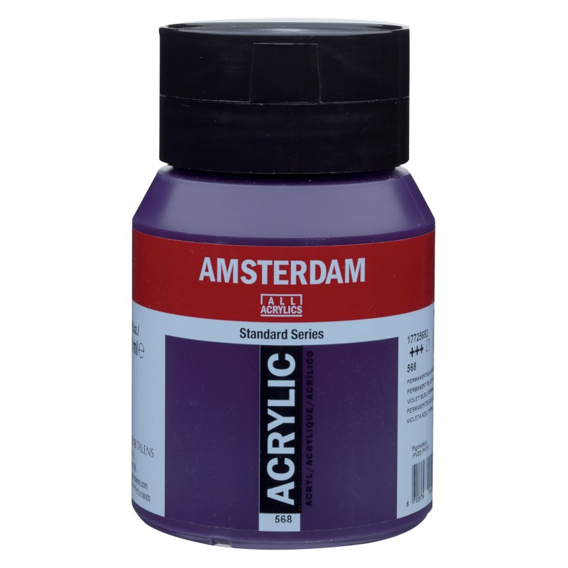 Acrylverf | Amsterdam standard | Permanentblauwviolet 568 | 500 ml