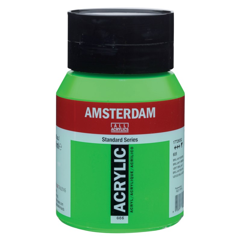 Acrylverf | Amsterdam standard | Briljantgroen 605 | 500 ml