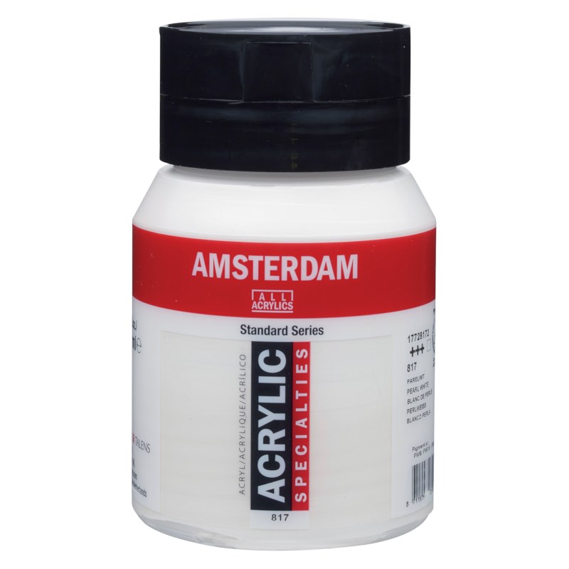Acrylverf | Amsterdam standard | Parelwit 817 | 500 ml