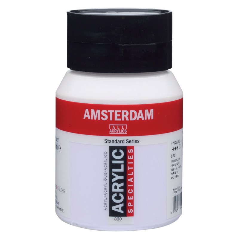 Acrylverf | Amsterdam standard | Parelblauw 820 | 500 ml