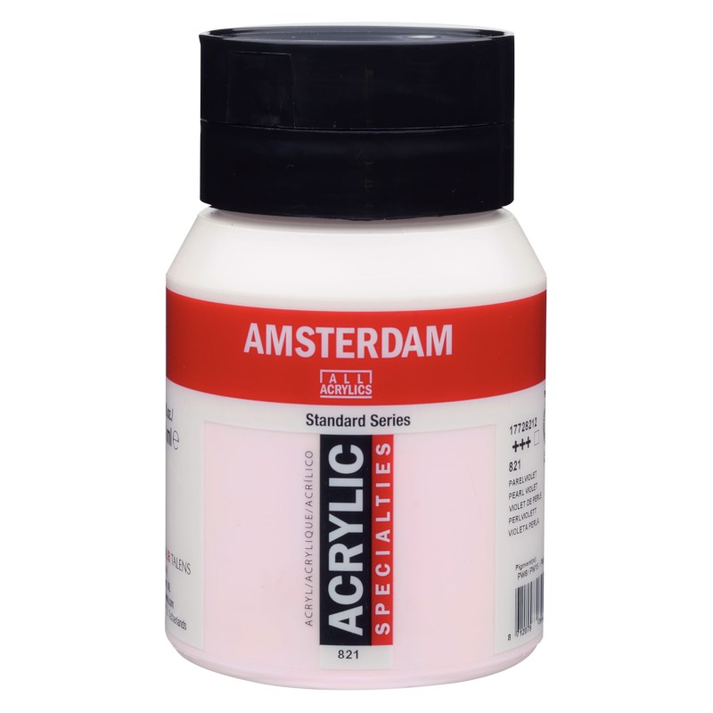 Acrylverf | Amsterdam standard | Parelviolet 821 | 500 ml