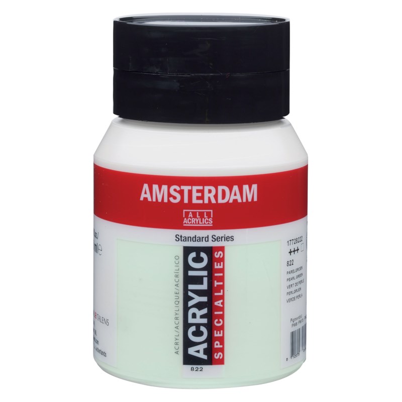 Acrylverf | Amsterdam standard | Parelgroen 822 | 500 ml