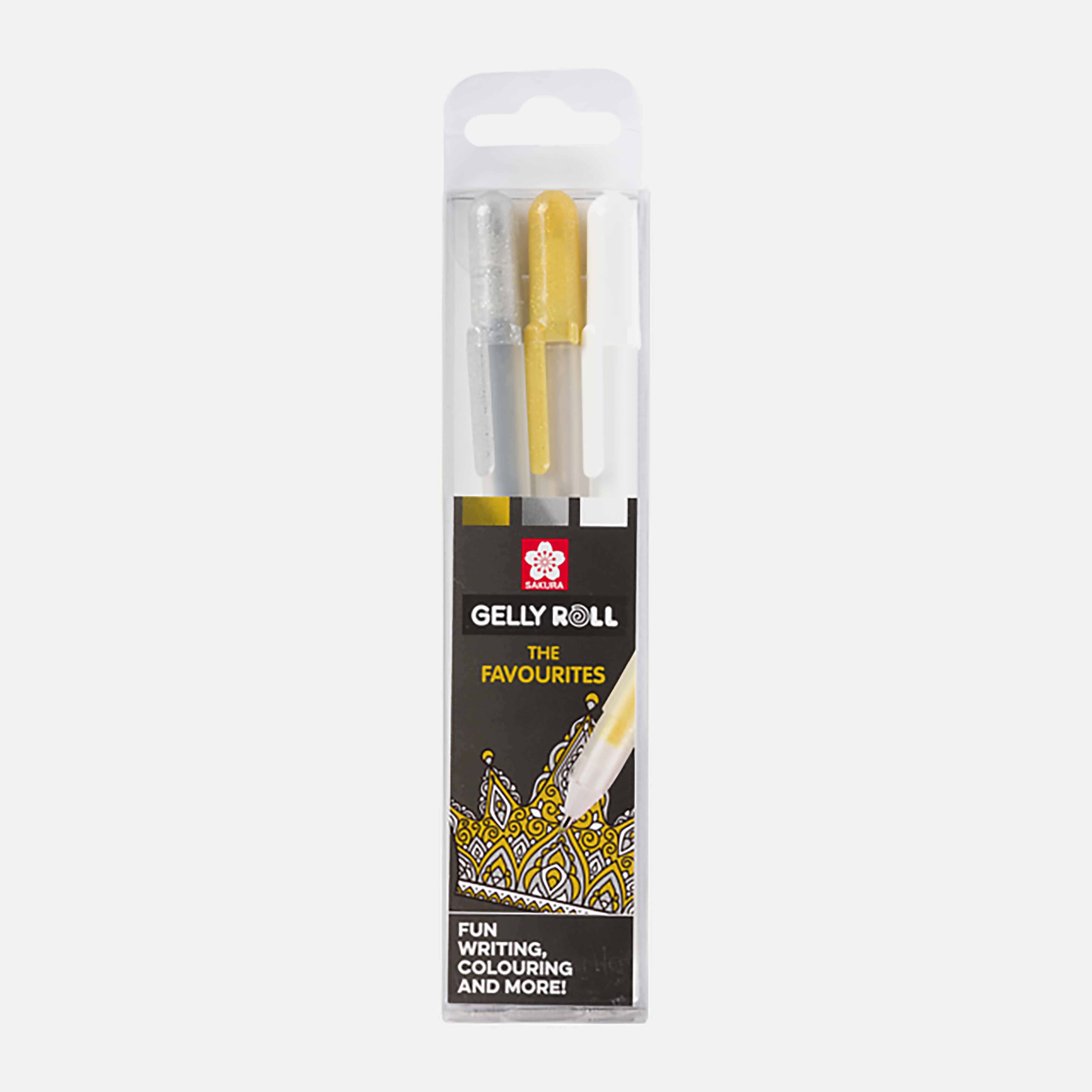SAKURA GELPEN BASIC bílý - INDIGES - výtvarné potřeby