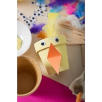 Bloempotten | Papier-maché | 10 x 8 cm | 12 stuks 