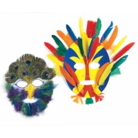 Maskers | Karton | 23 x 18 cm | 24 stuks 