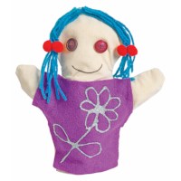 Handpop | Katoen | 23,5 cm | 12 stuks