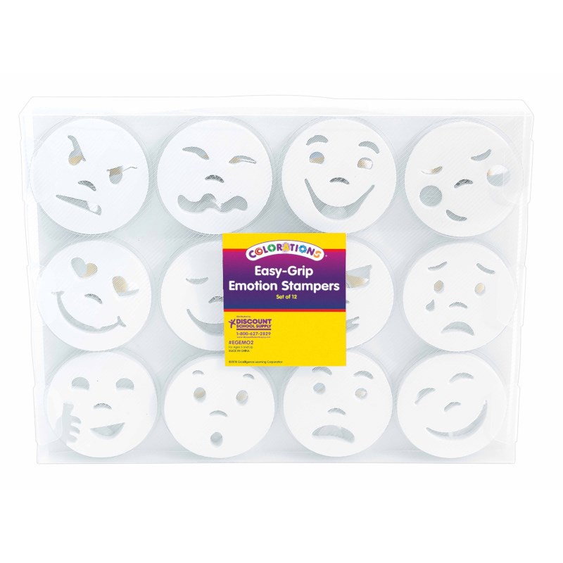 Emotie stempels | 12 stuks