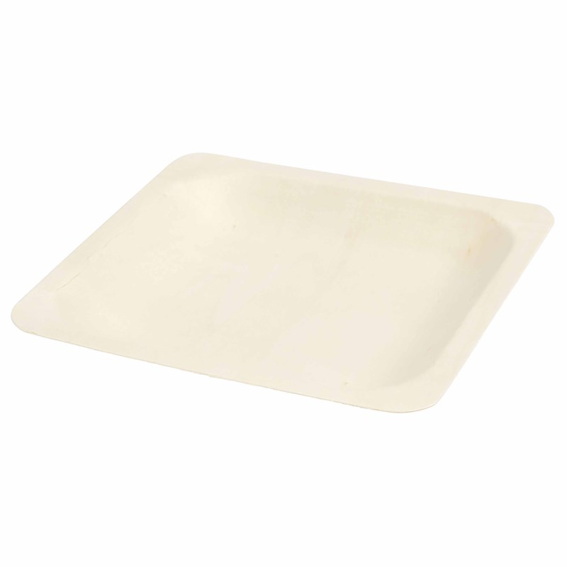 Schaaltje | Grenen | 14 x 14 cm | 12 stuks