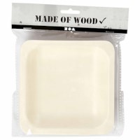 Schaaltje | Grenen | 14 x 14 cm | 12 stuks