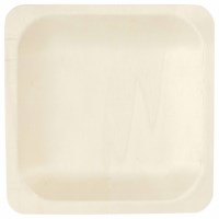 Schaaltje | Grenen | 14 x 14 cm | 12 stuks