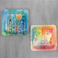 Schaaltje | Grenen | 14 x 14 cm | 12 stuks