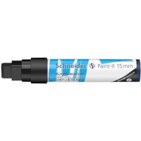 Acryl marker | Schneider Paint-It 330 | Punt 15 mm | Zwart