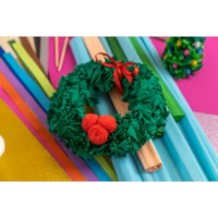 Crêpepapier | Heutink | Kerst kleuren | 50 x200 cm | 10 vouw