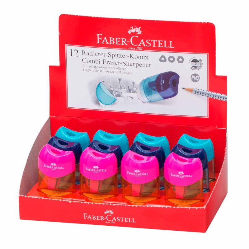 Puntenslijper inclusief gum | Faber Castell |  Per stuk