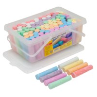 Stoepkrijt | Eberhard Faber | 100 stuks in 6 kleuren