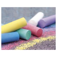 Stoepkrijt | Eberhard Faber | 100 stuks in 6 kleuren