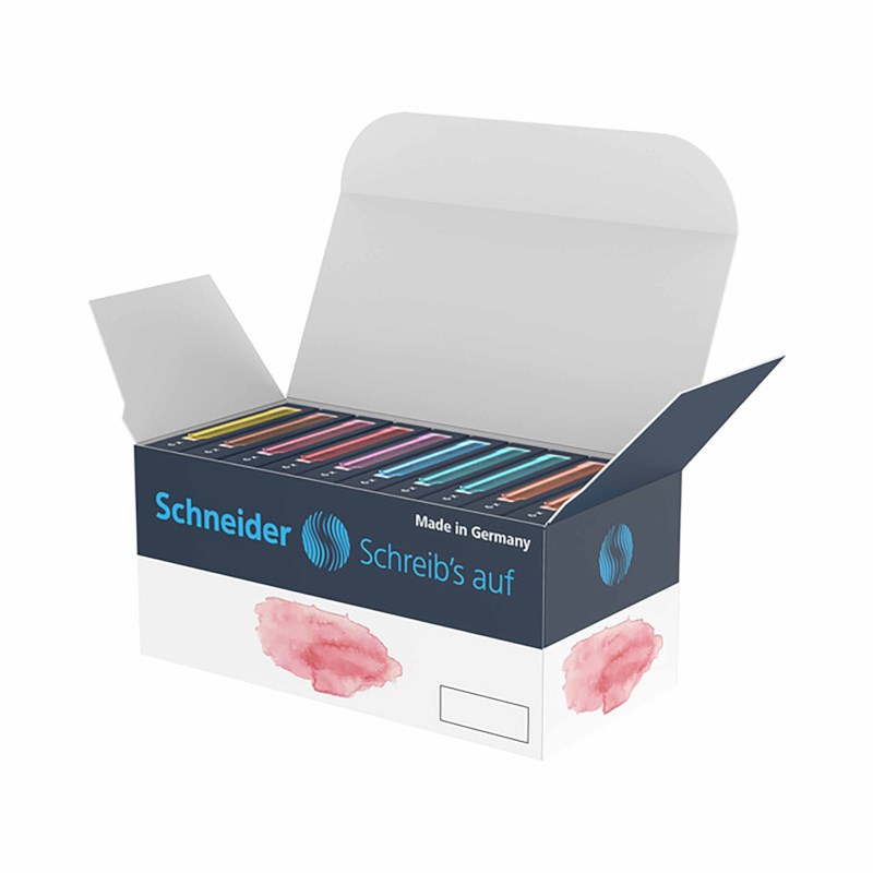 Inktpatronen | Schneider | Pastel | 10 pakjes