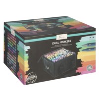 Dual tip markers | Nassau fine Art | Assorti | 168 stuks