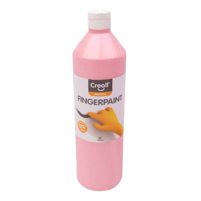Vingerverf | Creall Happy ingredients | 750 ml | Roze