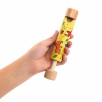 Houten fluit | Blank beukenhout | 12 stuks