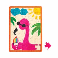 Houten puzzel | Blanco | 28 x 20.5 cm | 6 stuks