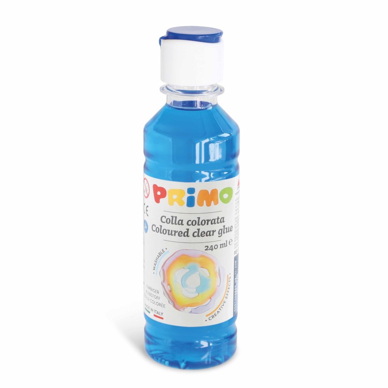 Gekleurde lijm | Primo | Blauw | 240 ml