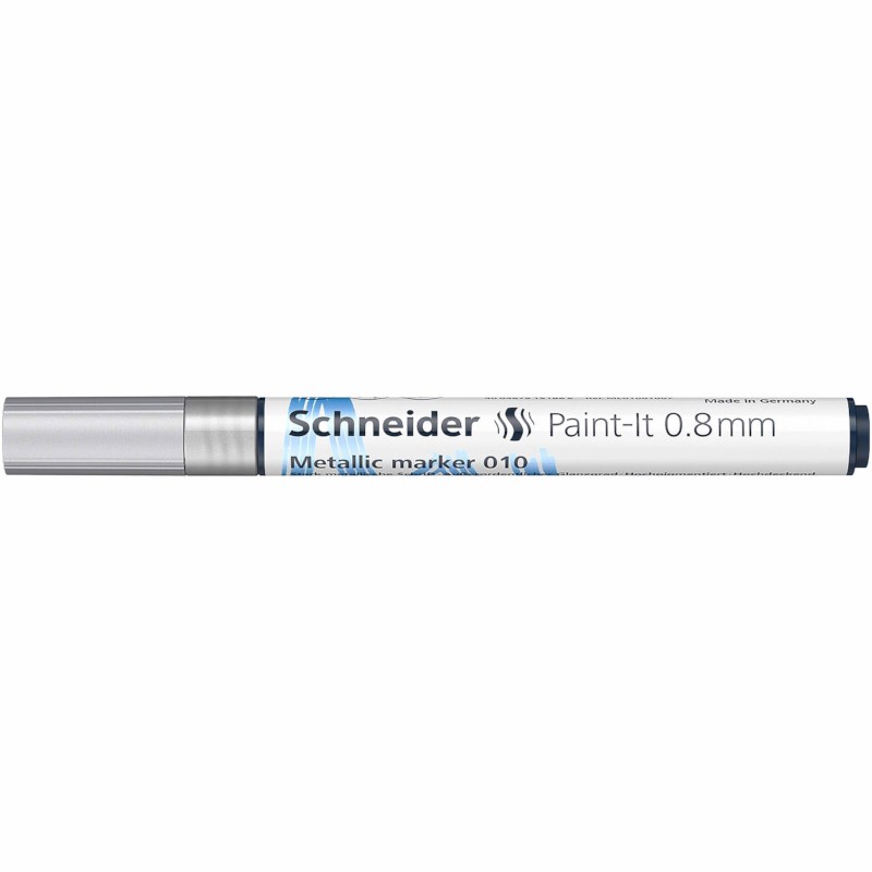Acryl marker | Schneider Paint-It 010 | Punt 0.8 mm | Zilver