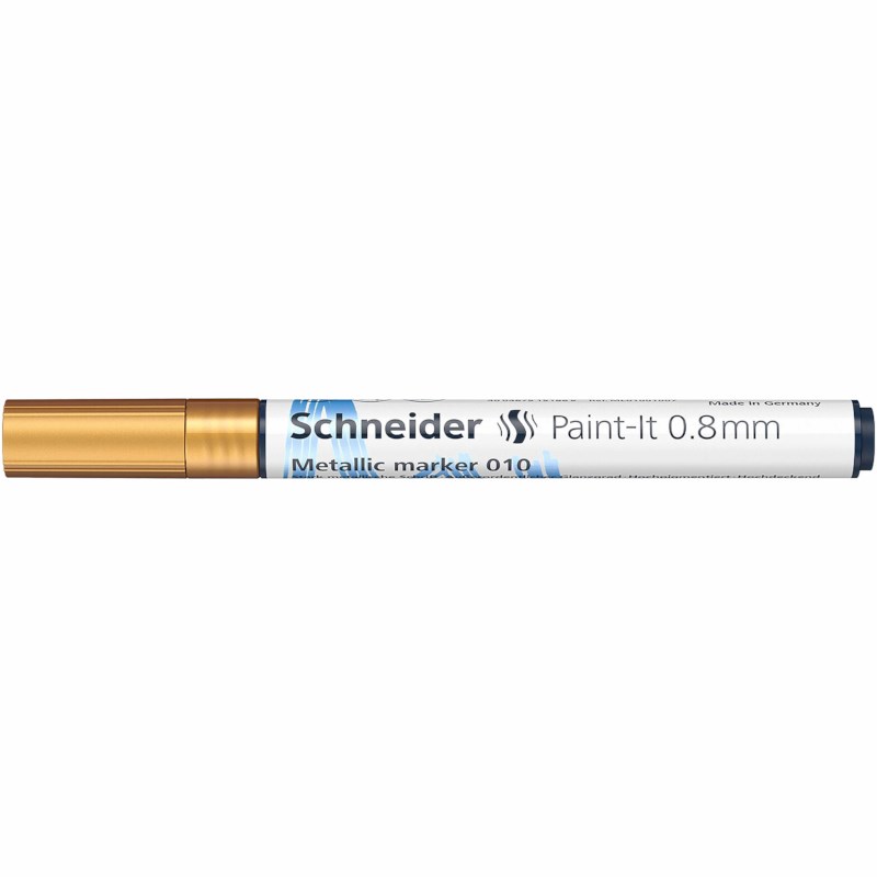 Acryl marker | Schneider Paint-It 010 | Punt 0.8 mm | Goud