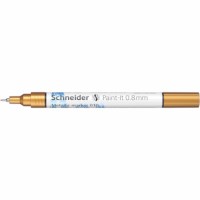 Acryl marker | Schneider Paint-It 010 | Punt 0.8 mm | Goud