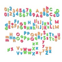 Magneet letters en cijfers | MagPaint | Basis kleuren | 130 stuks