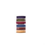 Satijnen lint 6 mm, 18 kleuren x 20 m, polyester linten, cadeaulint