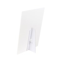 Ezel karton | Wit | Zelfklevend | 18 cm | 25 stuks