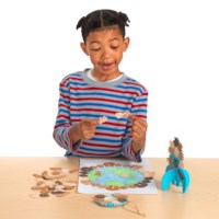 Foam | Handjes en voetjes | Huidskleuren | Zelfklevend | 200 stuks