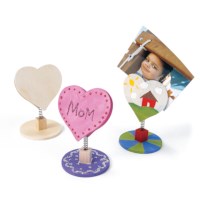 Houten hart | Beweegbaar | 12,5 x 7.5 cm | 12 stuks