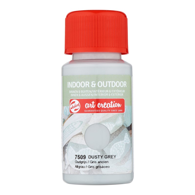 Hobbyverf | Art Creation | Oudgrijs 7509 | Indoor-outdoor | 50 ml	