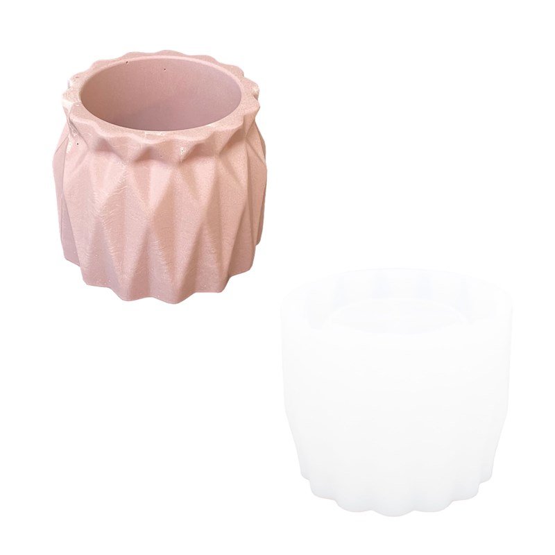 Siliconen gietvorm | Jesmonite | Bloempot | 10.7 x 8.6 cm