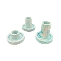 Siliconen gietvorm | Jesmonite | Kaarsenhouder rond | 3 stuks